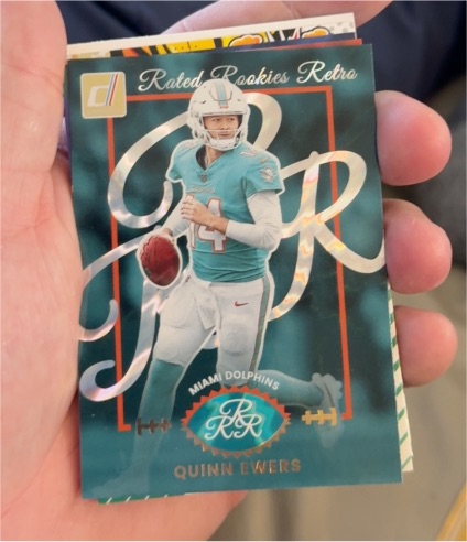 2025 Donruss Rated Rookies Retro #13 Quinn Ewers — front
