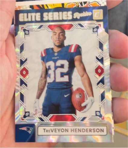 2025 Panini Donruss Elite Series Rookies #ESR-THN TreVeyon Henderson — front