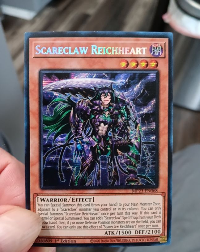 Yu-Gi-Oh! MP23-EN068 Scareclaw Reichheart — front