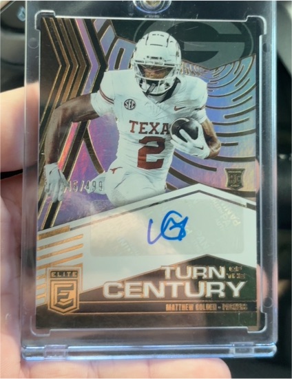 2025 Donruss Elite Turn of the Century #TOC-MGO Matthew Golden — front