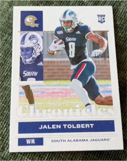 2022 Panini Chronicles Draft Picks #20 Jalen Tolbert — front