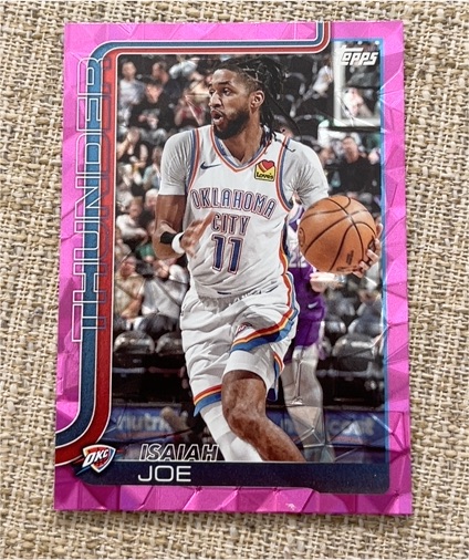 2025-26 Topps #121 Isaiah Joe — front