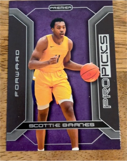 2021-22 Premier Pro Picks #PP-43 Scottie Barnes — front
