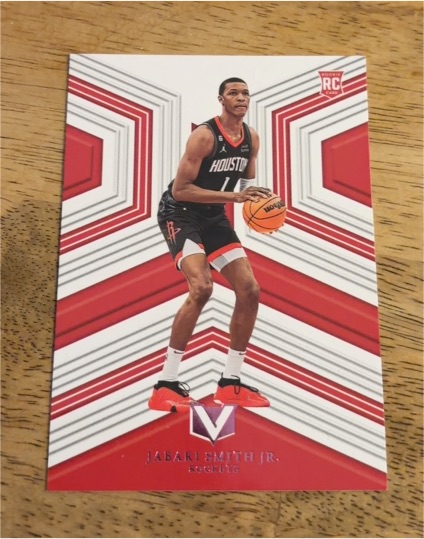 2022-23 Panini Chronicles #193 Jabari Smith Jr. Vertex RC — front