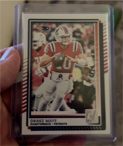 2025 Panini Donruss #58 Drake Maye — front