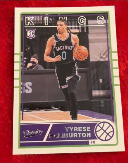 2020-21 Panini Chronicles Classics #641 Tyrese Haliburton — front