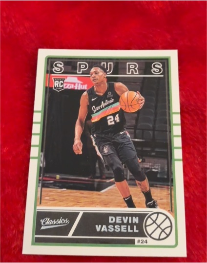 2020-21 Panini Chronicles Classics #648 Devin Vassell — front