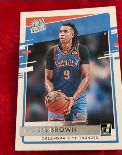 2020-21 Panini Chronicles #198 Moses Brown — front