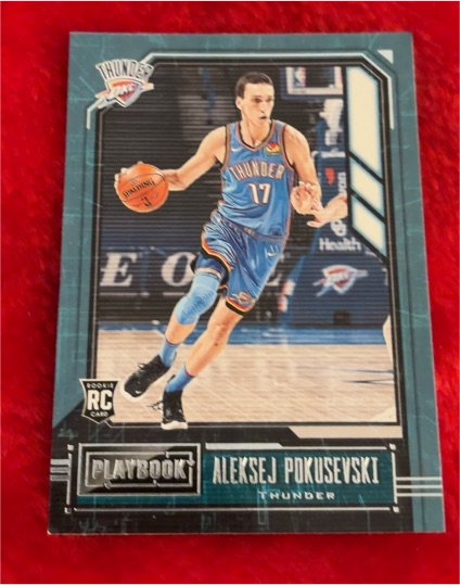 2020-21 Panini Chronicles Playbook #182 Aleksej Pokusevski — front