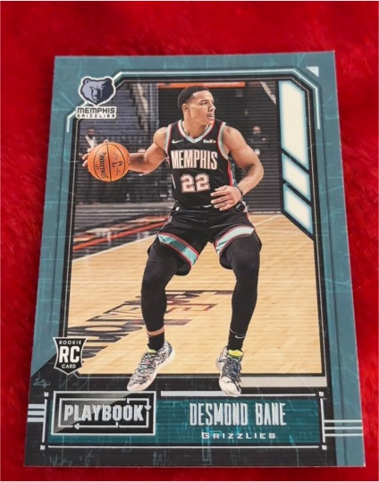 2020-21 Panini Chronicles Playbook #174 Desmond Bane — front