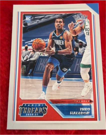 2020-21 Panini Chronicles Threads #99 Theo Maledon — front