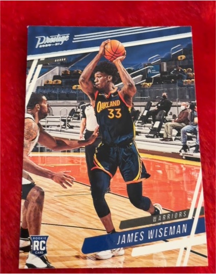 2020-21 Panini Chronicles Prestige #52 James Wiseman — front