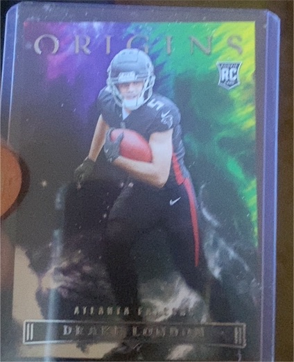 2022 Panini Origins #111 Drake London Rookie — front