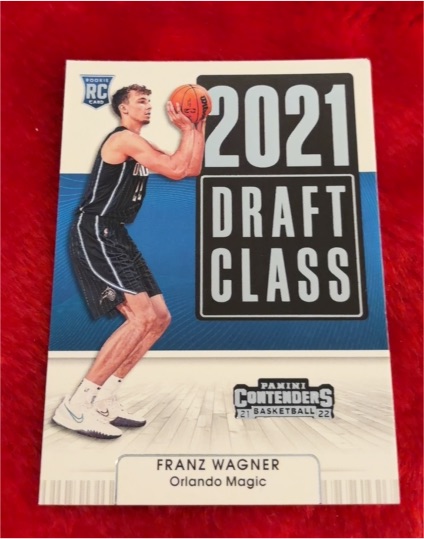 2021-22 Panini Contenders #8 Franz Wagner 2021 Draft Class — front