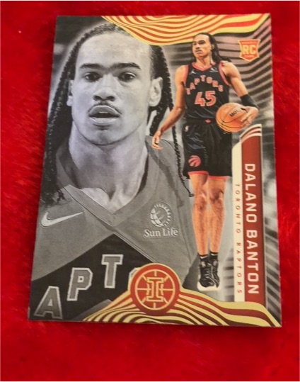 2021-22 Panini Illusions #192 Dalano Banton — front