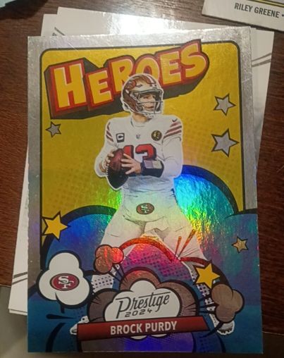 2024 Panini Prestige - Heroes #9 Brock Purdy — front