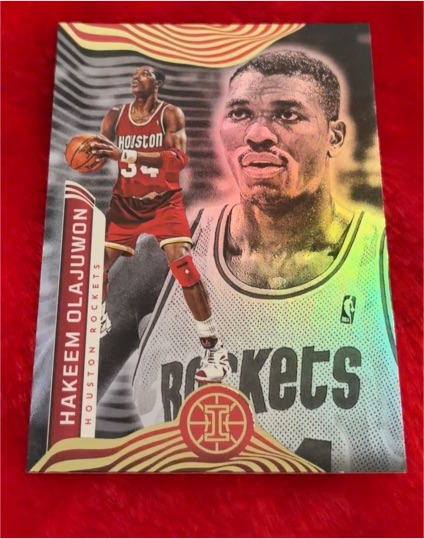 2021-22 Panini Illusions #137 Hakeem Olajuwon — front