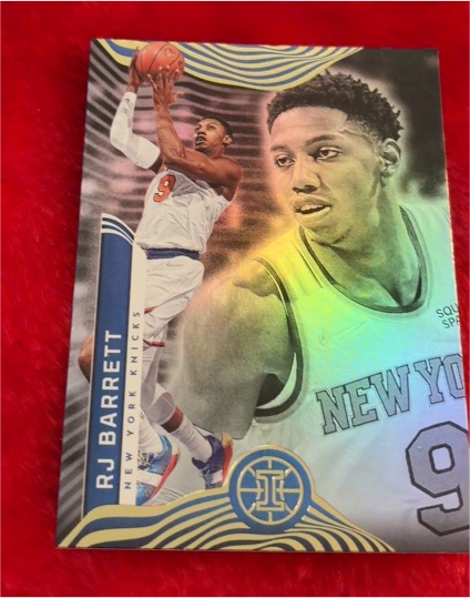 2021-22 Panini Illusions #8 RJ Barrett — front