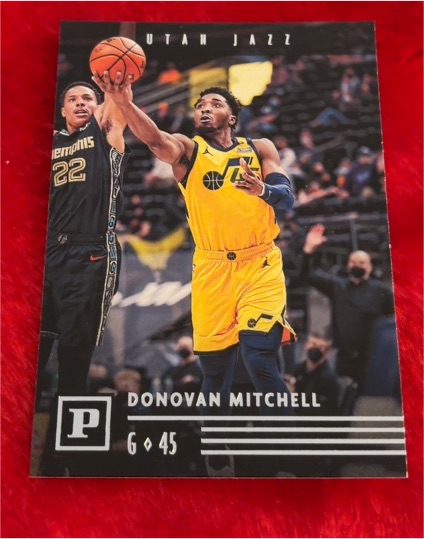 2020-21 Panini Chronicles #110 Donovan Mitchell — front