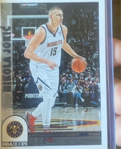 2022-23 Panini NBA Hoops #287 Nikola Jokic Denver Nuggets — front
