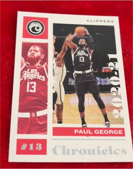 2020-21 Panini Chronicles #37 Paul George — front