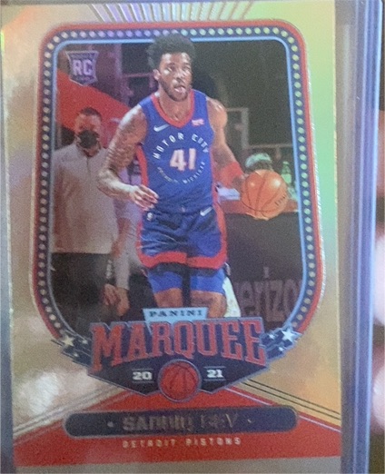 2020-21 Panini Chronicles Marquee #248 Saddiq Bey — front