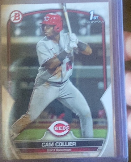 2023 Bowman #BP-125 Cam Collier — front