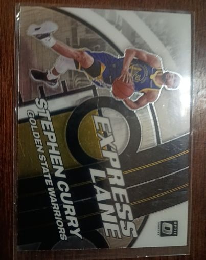 2021 Donruss Optic #4 Stephen Curry Express Lane — front