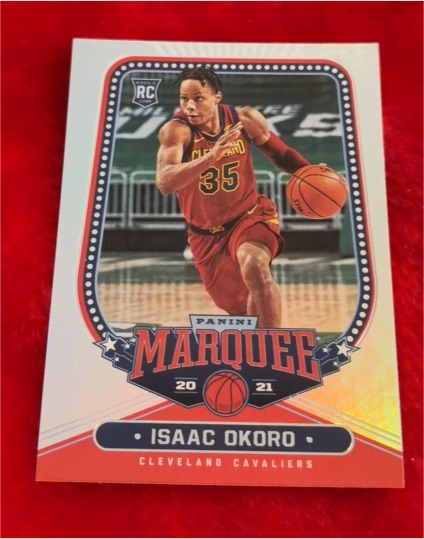 2020-21 Panini Chronicles Marquee #252 Isaac Okoro — front