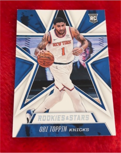 2020-21 Panini Chronicles Rookies & Stars #673 Obi Toppin — front