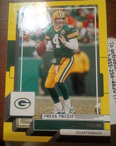 2022 Donruss #102 Brett Favre Press Proof — front
