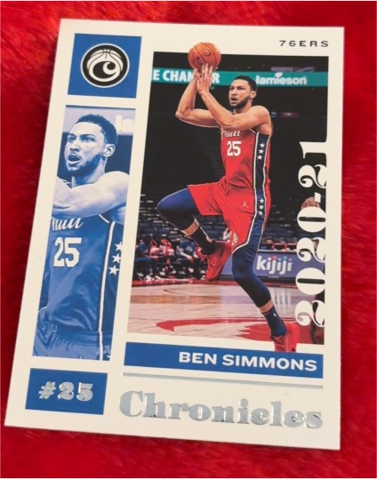 2020-21 Panini Chronicles #19 Ben Simmons — front