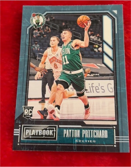 2020-21 Panini Chronicles Playbook #191 Payton Pritchard — front