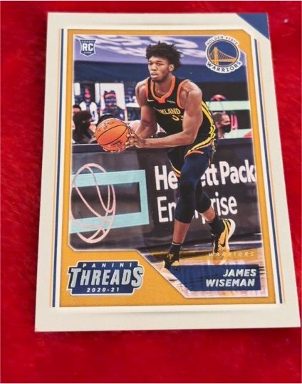 2020-21 Panini Chronicles Threads #93 James Wiseman — front