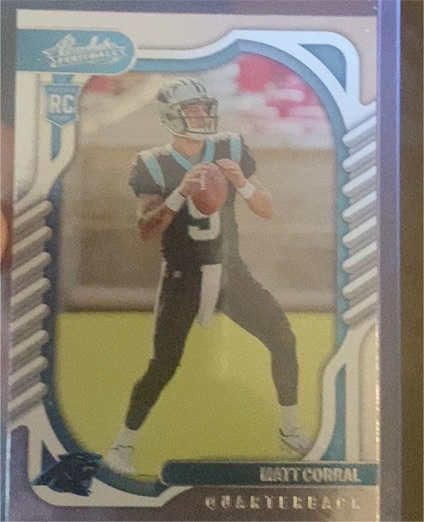 2022 Panini Absolute #102 Matt Corral — front