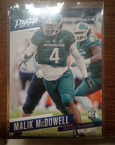 2017 Panini Prestige #202 Malik McDowell — front