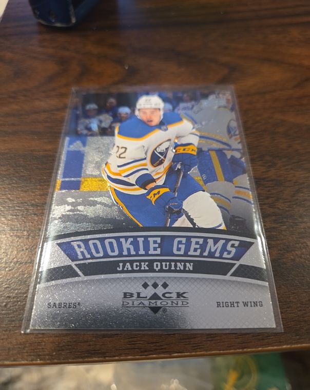 2022-23 Upper Deck Black Diamond Rookie Gems #BD-13 Jack Quinn — front
