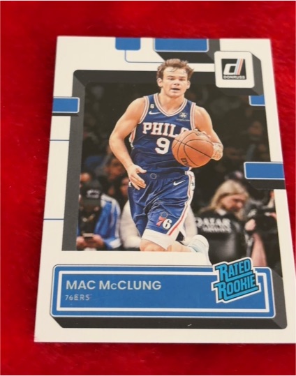 2022-23 Donruss #199 Mac McClung — front