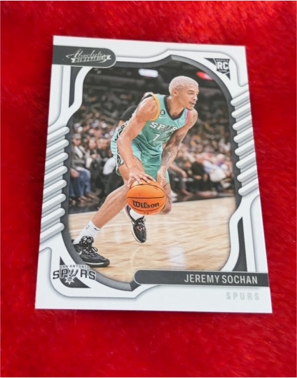 2022-23 Panini Chronicles Absolute #107 Jeremy Sochan — front