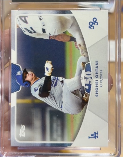 2024 Topps 50/50 #50 Shohei Ohtani — front