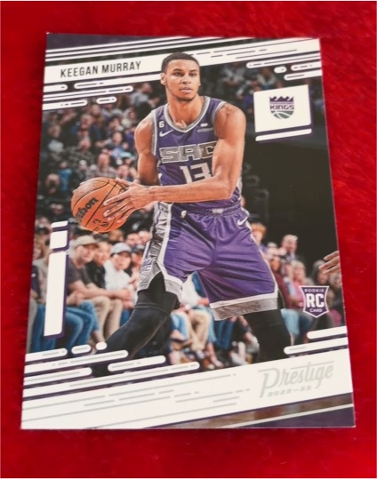 2022-23 Panini Chronicles Prestige #54 Keegan Murray — front