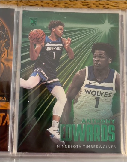 2020-21 Panini Chronicles Essentials #203 Anthony Edwards — front
