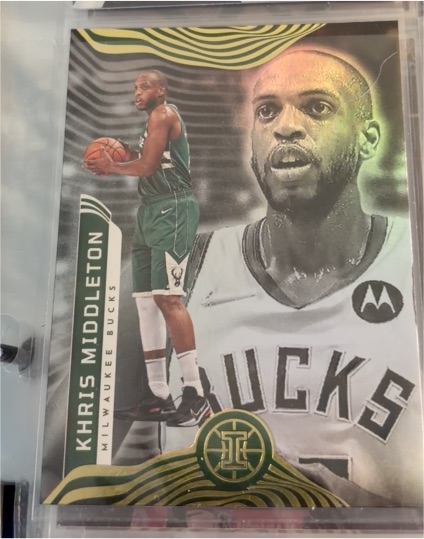 2021-22 Panini Illusions #50 Khris Middleton — front