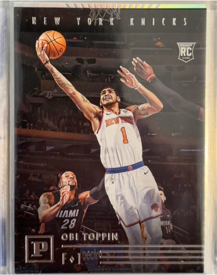 2020-21 Panini Chronicles #113 Obi Toppin — front