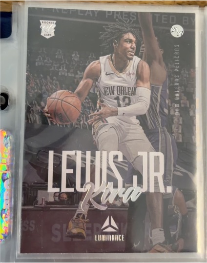 2020-21 Panini Chronicles #155 Kira Lewis Jr. — front