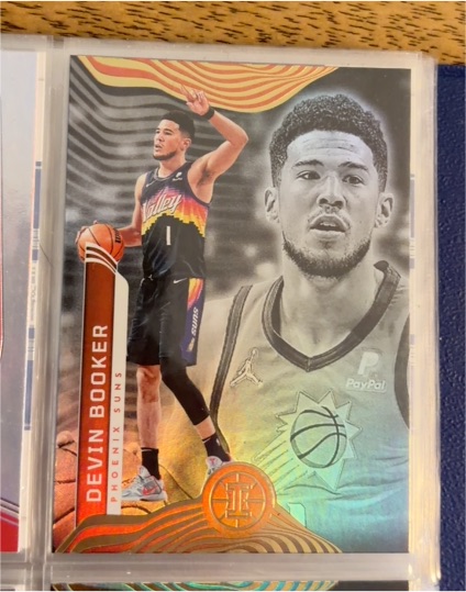 2021-22 Panini Illusions #92 Devin Booker — front