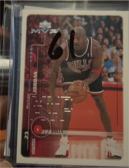 1999-00 Upper Deck MVP #219 Michael Jordan — front