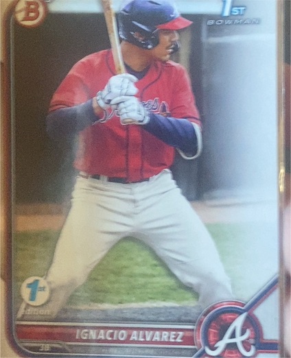 2022 Bowman Draft 1st Edition #BD-125 Ignacio Alvarez — front