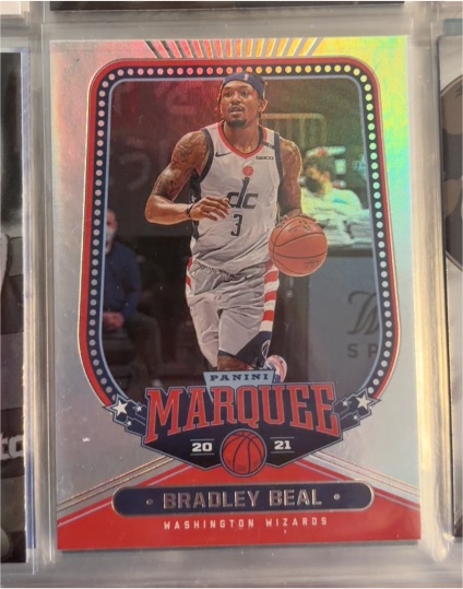 2020-21 Panini Chronicles Marquee #247 Bradley Beal — front