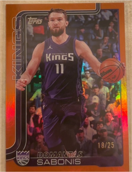 2025-26 Topps #167 Domantas Sabonis — front